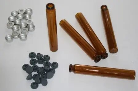 glass vials